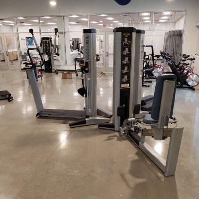 Overview of gym equipment